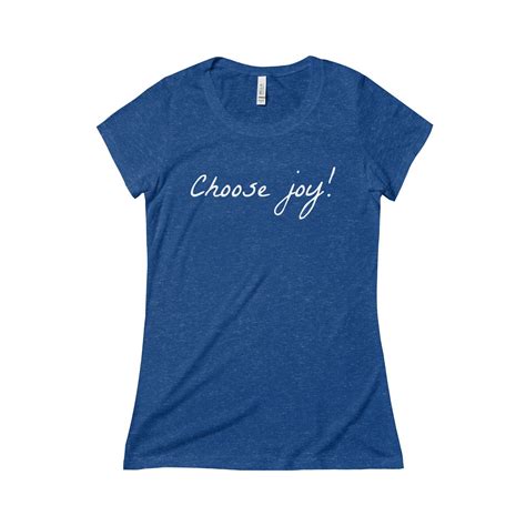 Choose Joy Womens Triblend Tee Short Sleeve Tee Short Sleeves Vibe Clothes Warriors T Shirt