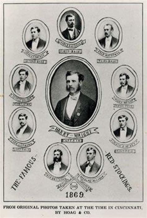 The 1869 Red Stockings The Team That Made Baseball Famous Wvxu