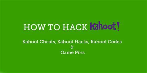 Kahoot Hack How Does It Work
