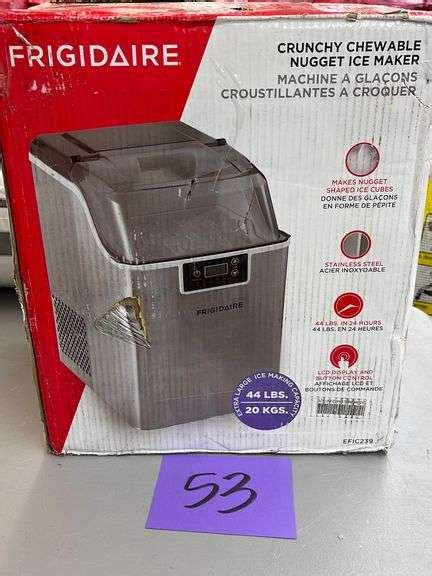 Frigidaire Crunchy Chewable Nugget Ice Maker In Box Earls Auction