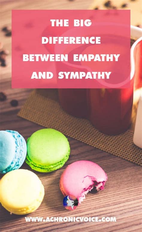 Both words are used similarly and often interchangeably (incorrectly so) but differ. The Big Difference Between Empathy and Sympathy (Video)