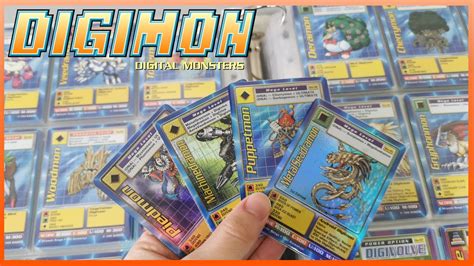 Digimon Trading Card Game 1999 Booster 1 Y 2 Completos Youtube