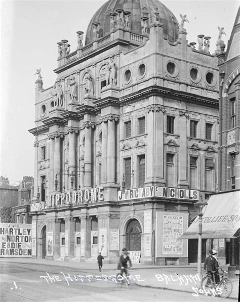 London Balham Hippodrome Theatre Historic Architecture Vintage