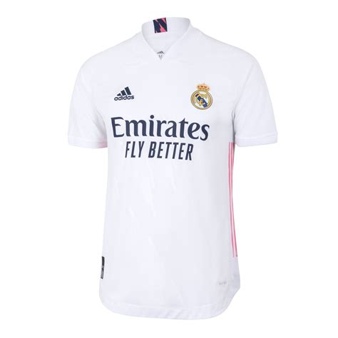 T Shirt Authentic Home Jersey Real Madrid 2021 Man Real Madrid Cf