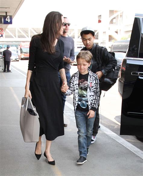 Angelina Jolie At Lax Airport 07 Gotceleb