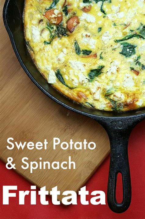 Spinach And Sweet Potato Frittata Recipe Mama Likes To Cook