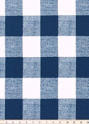 What sets this apart is the thin line of color that borders the stripes, setting off the pattern. Outdoor Buffalo Check Navy | Farmhouse fabric, Upholstery ...