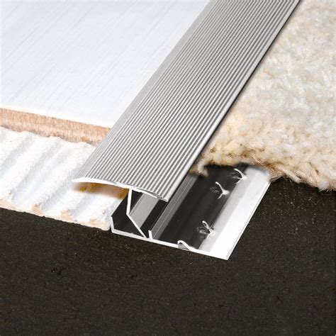 15mm Polished Brass Aluminium Carpet To Tile Z Knock Down Bar Tgs15987