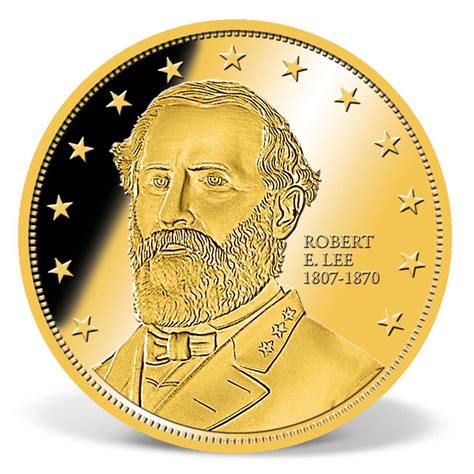 Robert E Lee Commemorative Gold Coin American Mint