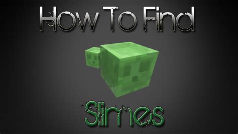 How To Find Slimes On Minecraft Xbox 360 Edition 182 Youtube