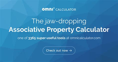 Associative Property Calculator Commutative And Associative