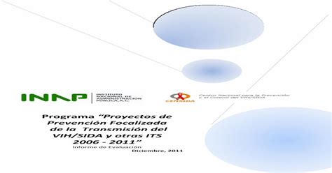 Prevención Focalizada De La Transmisión Del Vihsida Y · De