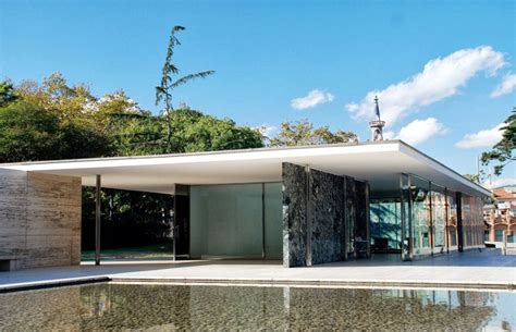 The barcelona chair was designed for the german pavilion, germany's exhibition for the barcelona world fair of 1929. Mies Van Der Rohe Barcelona Pavilion