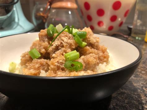 Cover and hold lid down with a potholder; Agave Garlic Seitan Over Cauliflower Rice - SOYMATES