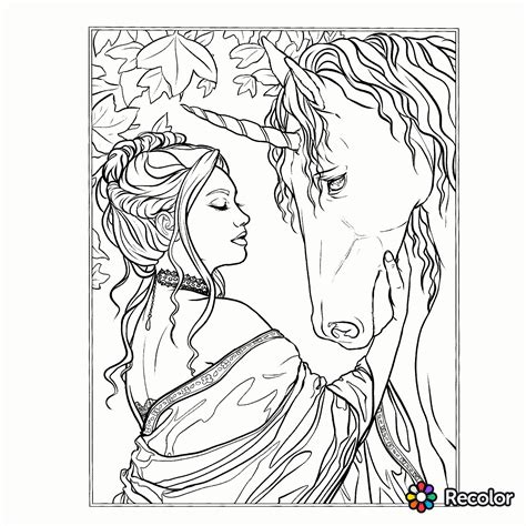 These unicorn coloring pictures can be colored pink, blue, black and even multicolored. Unicorn coloring page | Unicorn coloring pages, Horse ...