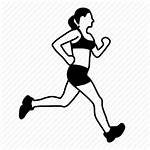 Icon Runner Jogging Marathon Transparent Clipart Drawing