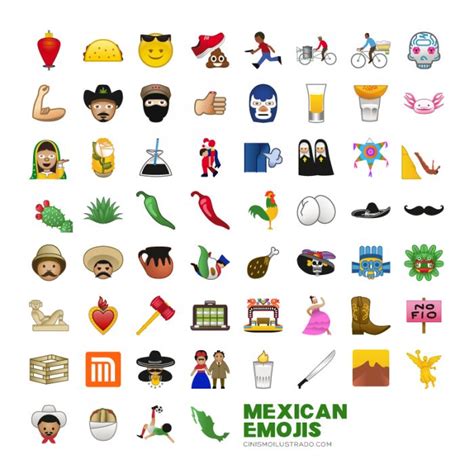 An Artist Made 60 Mexican Emojis We Want Right Now Emoji Art Emoji