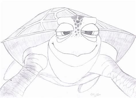 A beautiful coloring page of the finding nemo movie! Finding Nemo Turtle Coloring Pages at GetDrawings | Free ...