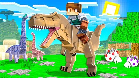 Starting A Jurassic World In Minecraft Dinosaurs Youtube