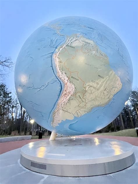 Babson Globe Worlds Nd Largest Rotating Globe Updated April