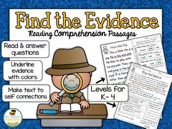 Start studying inference and conclusions. Find the Evidence Reading Comprehension Passages | Reading comprehension passages, Reading ...