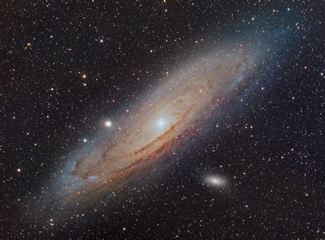 Meet M31 Andromeda Galaxy Taken With Esprit 100 And Moravian G3