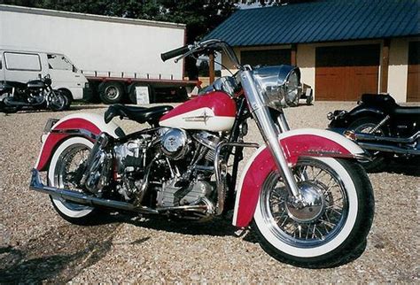 Nice chrome, not new but shines well. H-D panhead 58 | Vintage harley davidson, Used motorcycle ...