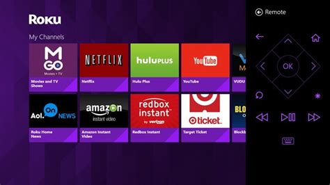 Go right and highlight network access. Official Roku App for Windows 8.1 is Now Available