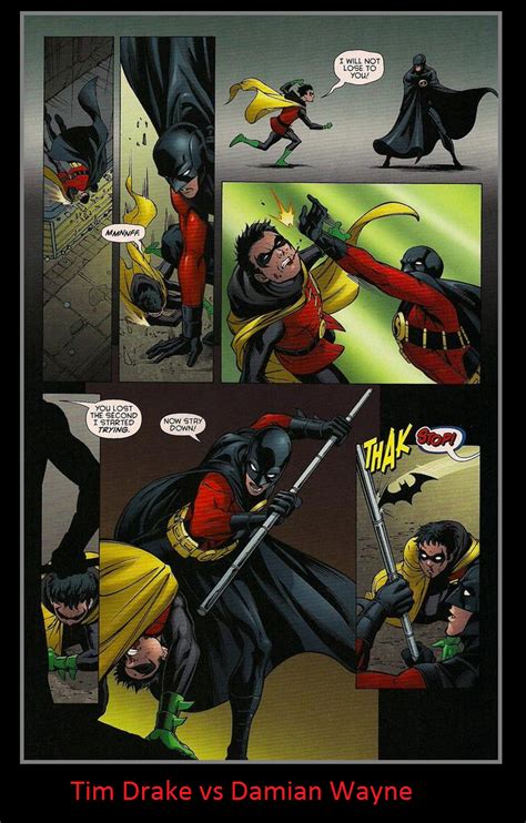 Damian Wayne And Tim Drake Brothers With A Complicated Relationship