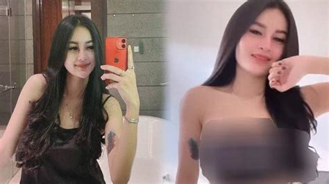 Kenakan Pakaian Dalam Bertuliskan Akun Judi Online Selebgram Seksi Solivina Nadzila Diciduk