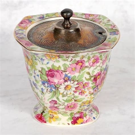Royal Winton Summertime Jampreserve Pot Tea Sets Vintage China