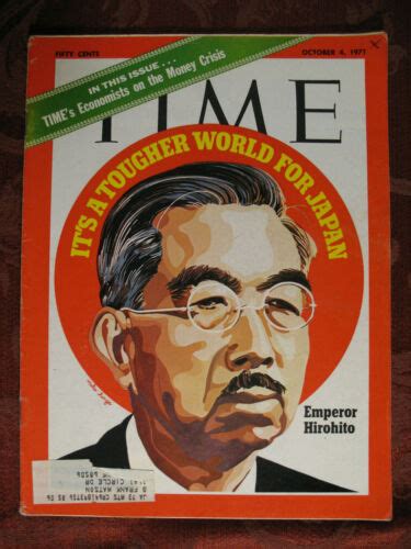 Time Magazine October 4 1971 Oct 10471 Emperor Hirohito Japan Ebay