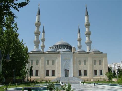 Ertugrul Gazi Mosque Ashgabat Turkmenistan Heroes Of Adventure