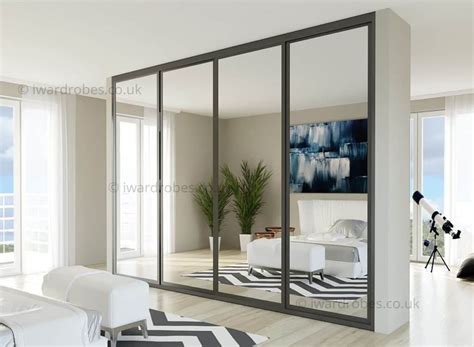 Buy fitted wardrobes with sliding doors with 60 types and finishes of coloured glass and wood colours including mirrors. Fitted Mirror Sliding Door Wardrobe in Islington | i ...