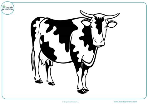 Dibujos Para Colorear De Vacas Tiernas - Impresion gratuita