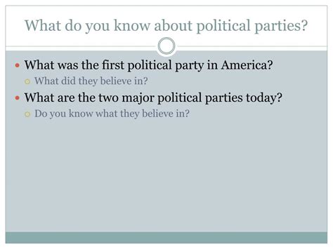 Ppt Political Parties Powerpoint Presentation Free Download Id2593013