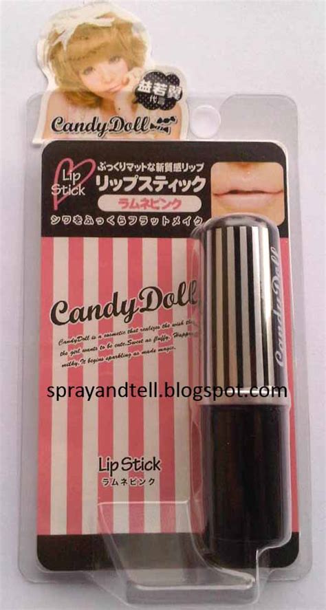 Spray And Tell Candy Doll Lipstick In Ramune Pink