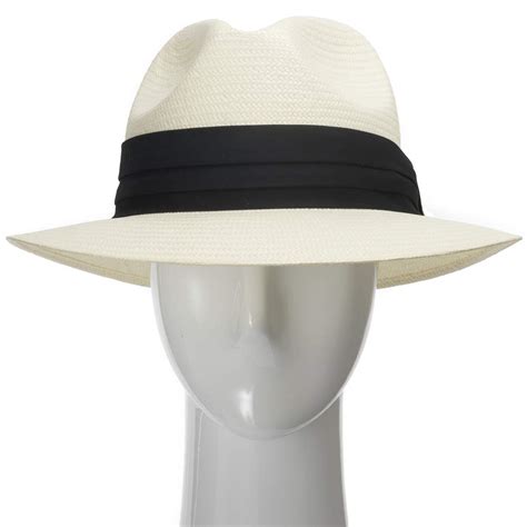 Mua Ultrafino Monte Cristo Classic Fedora Straw Panama Hat Sun Wide