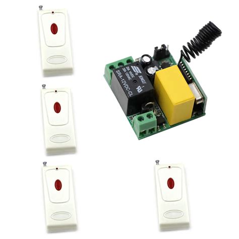Ac 220v Wireless Remote Switch Radio Control Switch Micro Remote Light