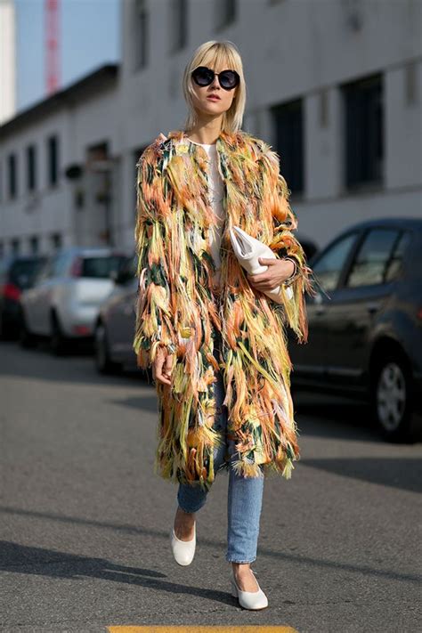 Неделя моды в Милане осень зима 2016 Street Style Часть 2 фото 5
