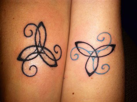 Celtic Sibling Tattoos Sister Symbol Tattoos Knot Tattoo Celtic