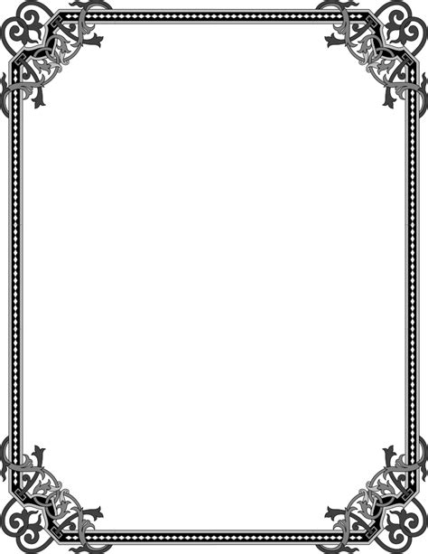 Elegant Gothic Frame