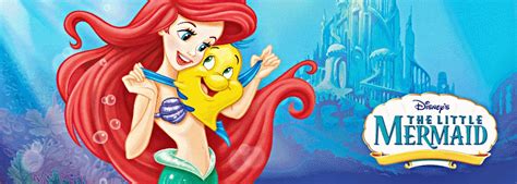 Walt Disney Images Princess Ariel And Flounder Walt Disney Characters