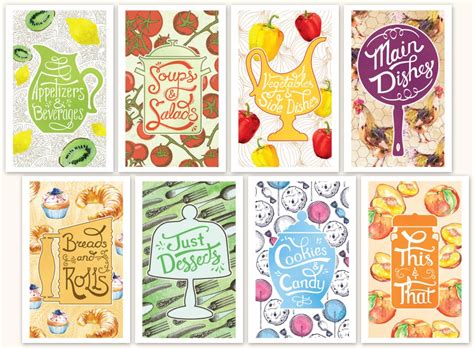 New free coloring pagesbrowse, print & color our latest. Full-Color Stock Divider D916 - Morris Press Cookbooks