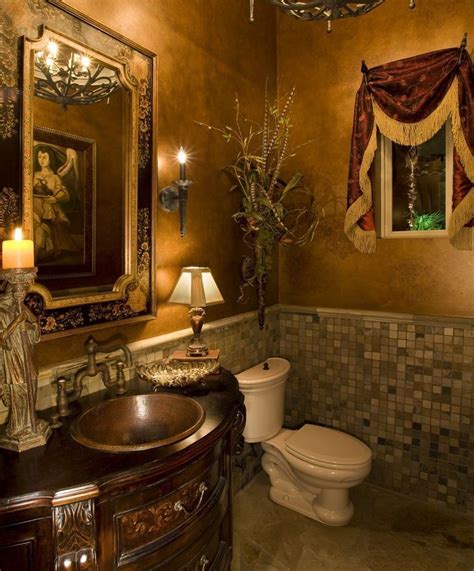 Rustic Italian Tuscan Style For Interior Decorations 15 Tuscan Bathroom Decor Tuscan Bathroom