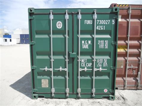Refurbished 40 Foot General Purpose Sea Shipping Container Abc