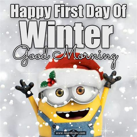 Happy First Day Of Winter Good Morning Pictures Photos And Images