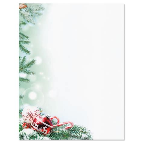 We did not find results for: Crystal Pineboughs Christmas Letter Paper | Colorful Images