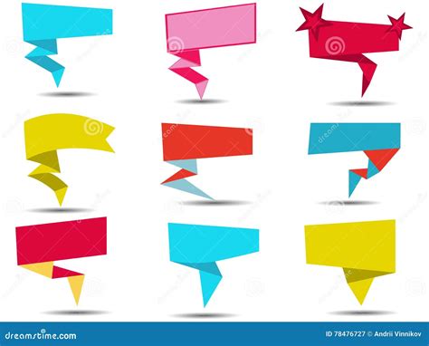 Callouts On A White Background Vector Stock Vector Illustration Of
