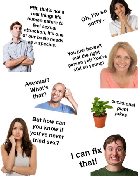 Telling Someone Youre Asexual Starter Pack Rstarterpacks